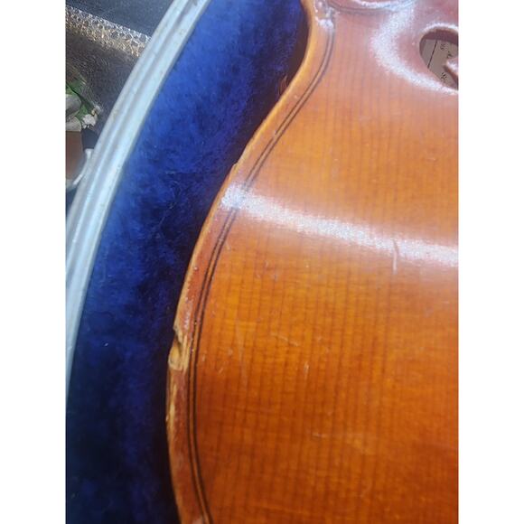 Vintage Ton Klar The Dancla William Lewis & Son 4/4 Student Violin w/ Hard Case - Picture 4 of 12